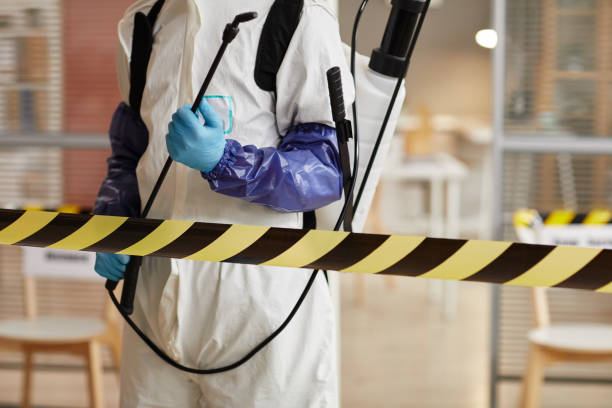 Professional Blood Cleanup technician working in Nelson, NE